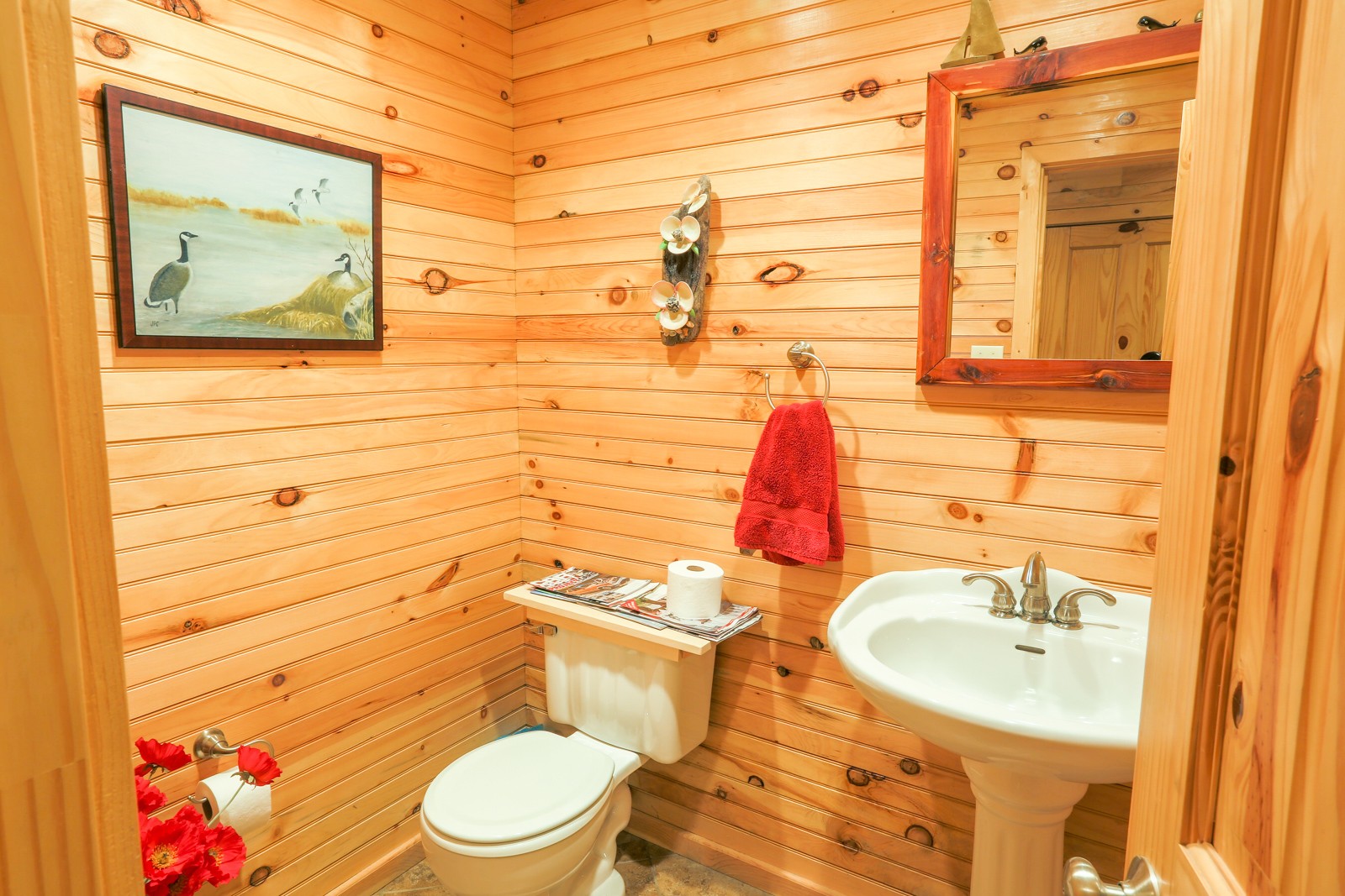 Quinlan Lake House Bathroom