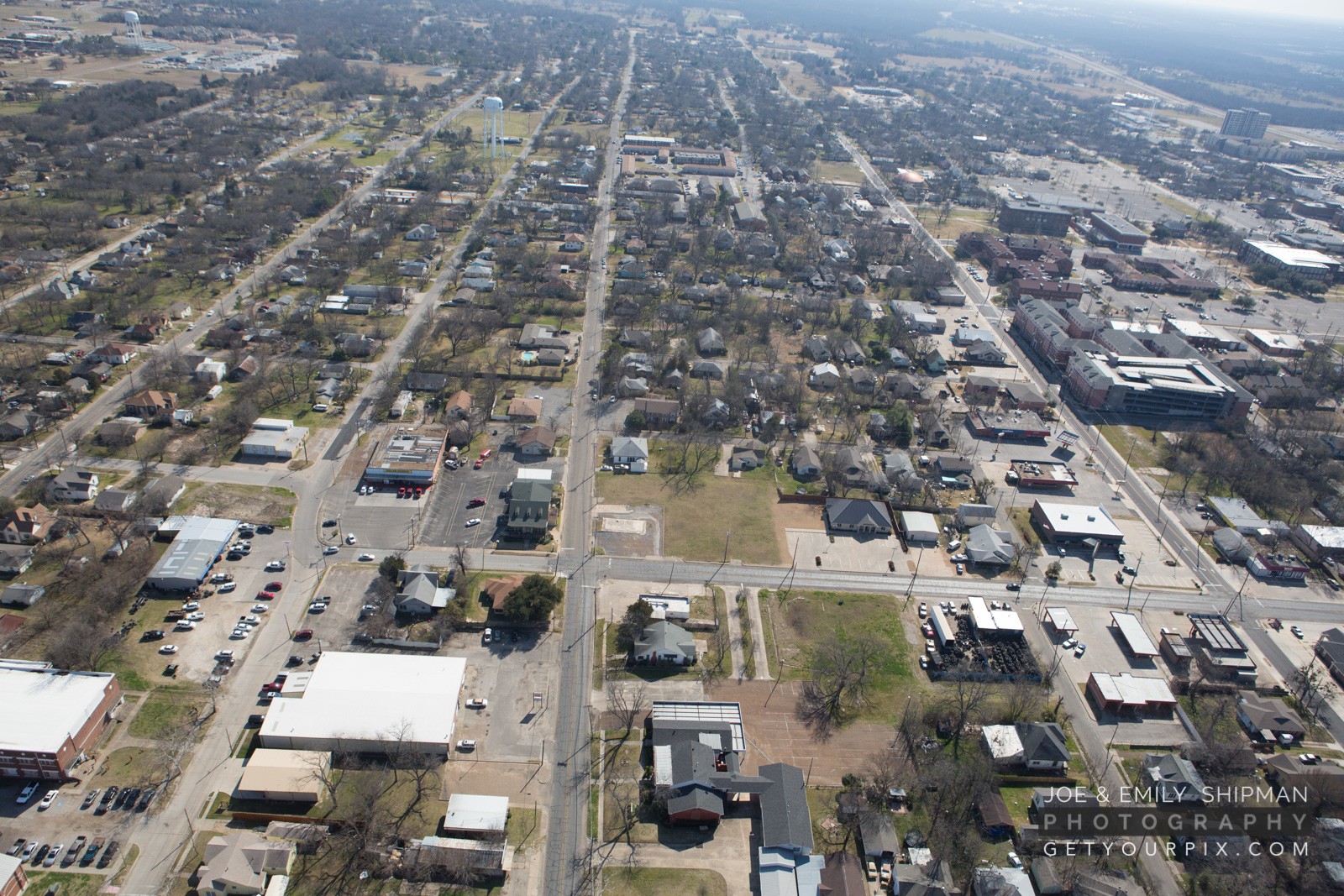 Commerce, TX aerial photos