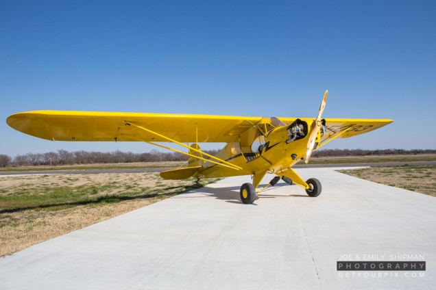 Yellow Cub Plane