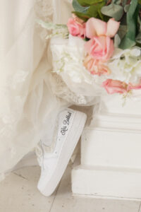 Bride's shoe