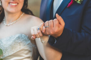 Bride and Groom rings 